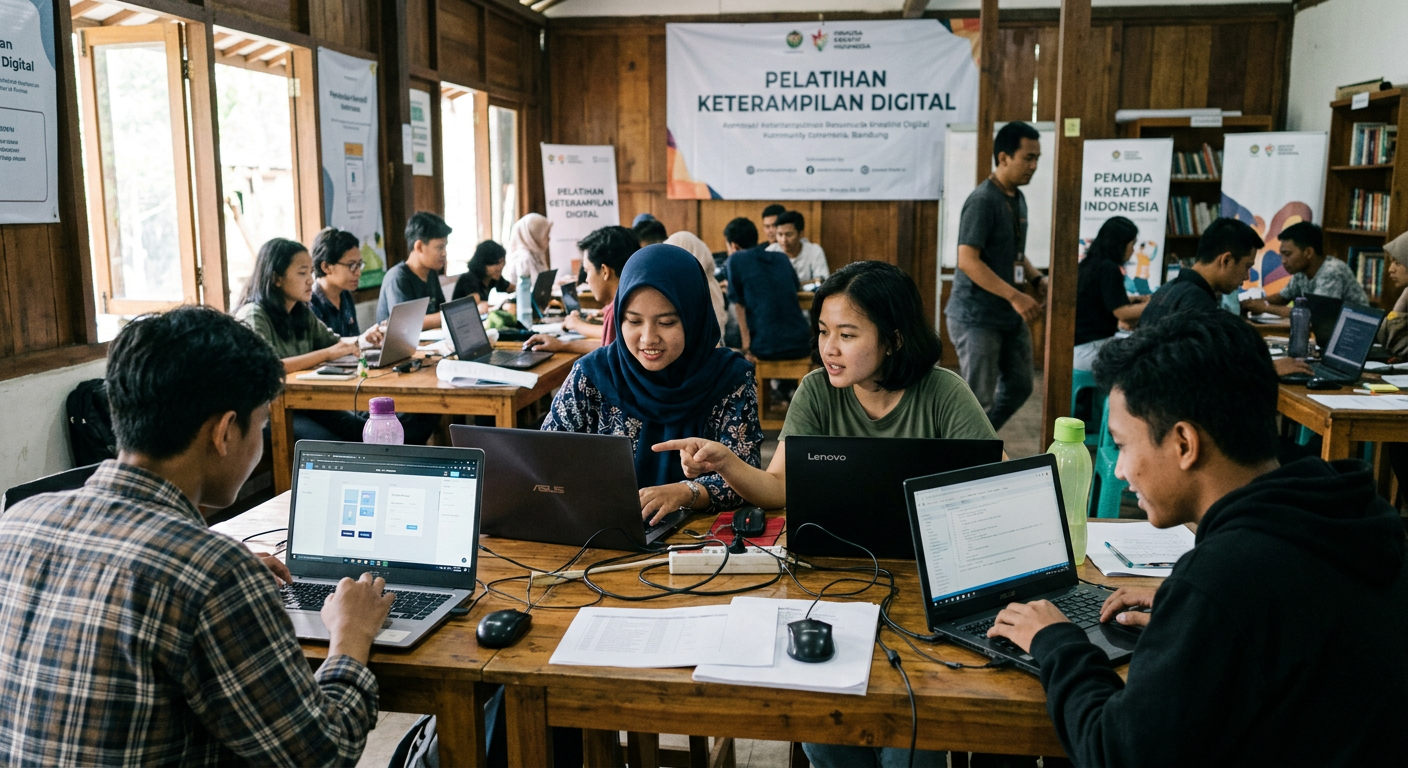 LIVESGP BUTON Gelar Workshop Literasi Digital untuk Pemuda
